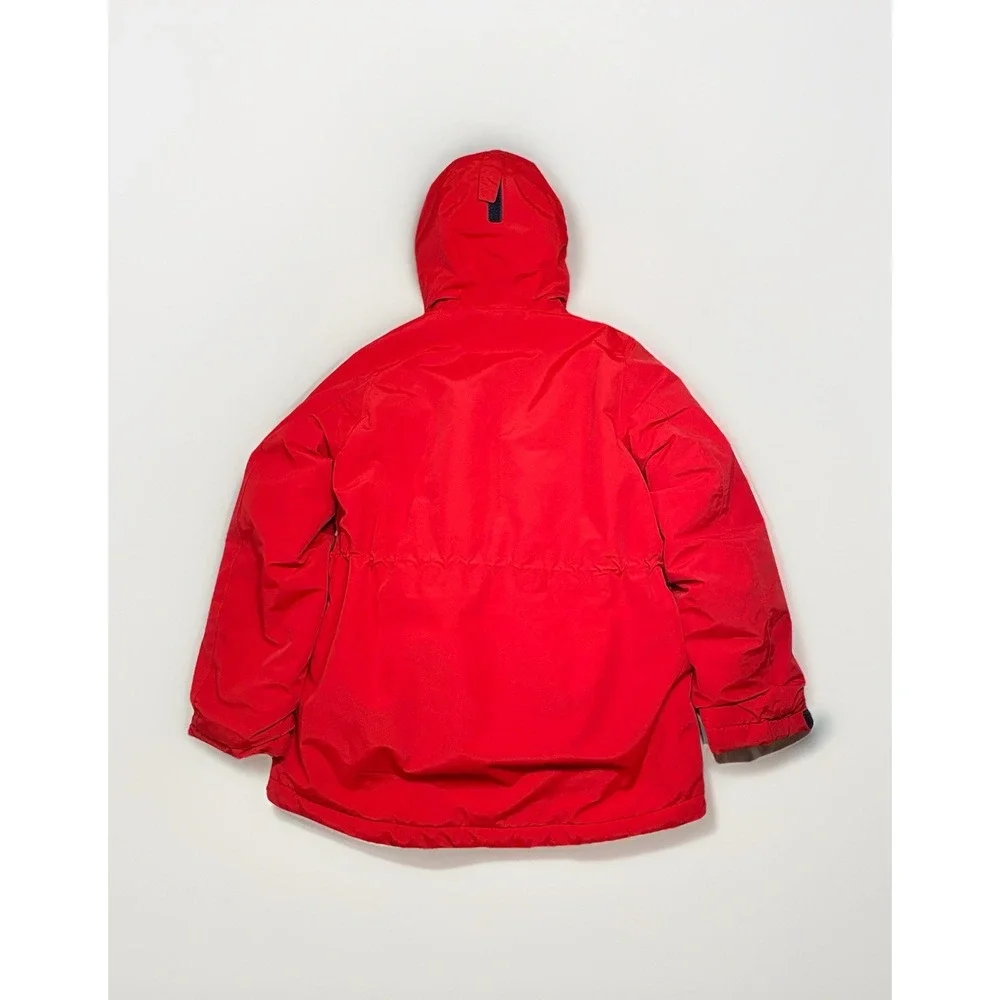 Lands' End 3 In‎ 1  Winter Coat Hooded Puffer Jacket Grow-A-Longs Size L 14H-16H